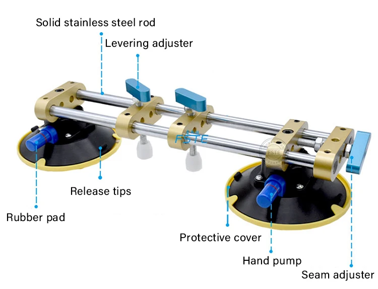 Professional Countertop Installation seam setter Tile Tools For Marble Slab Granite Stone and Quartz Countertop Seams