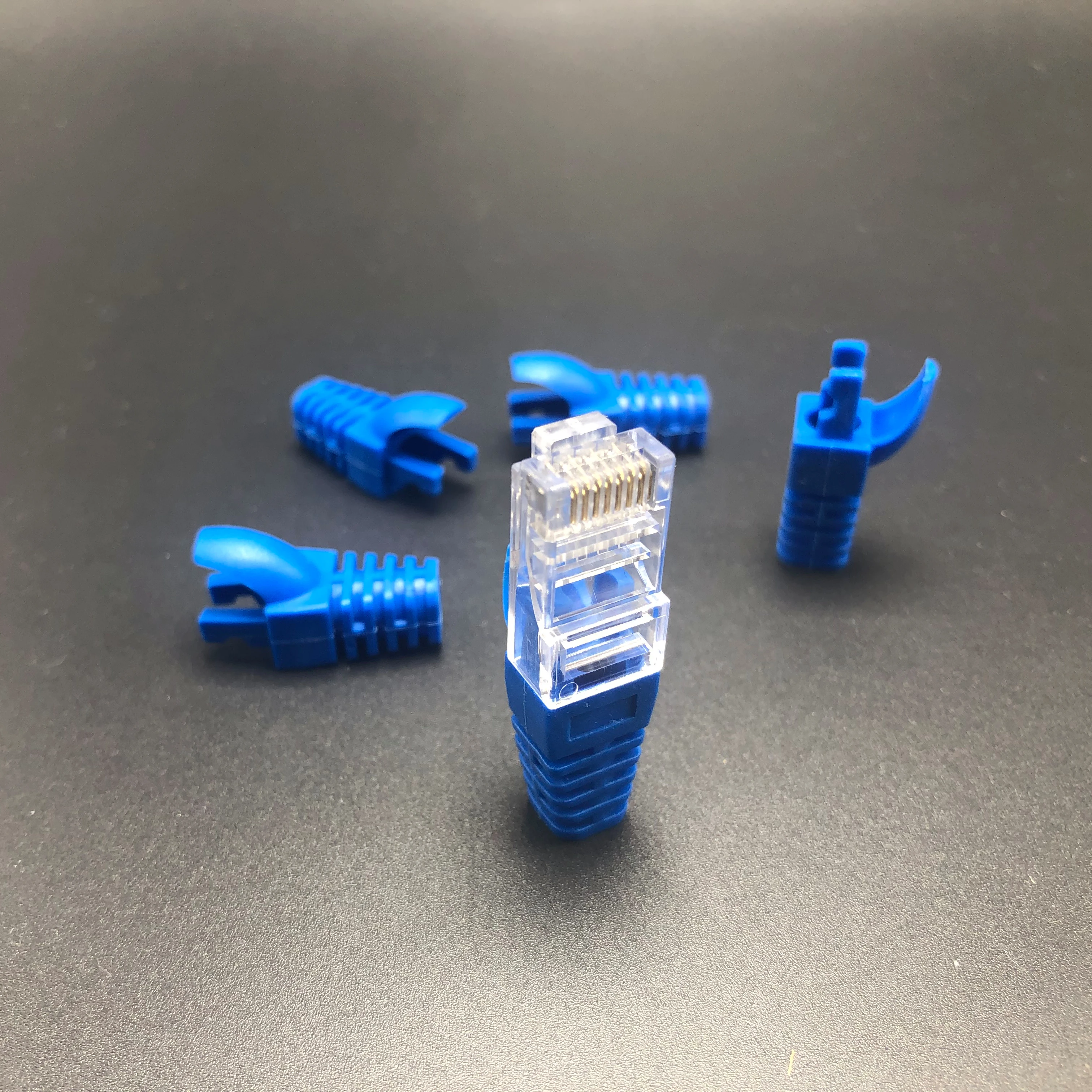 RJ45 claw boot for Cat.5e or cat6 utp or stp  plug Network Connector RJ 45 Ethernet Cable Protective Sleeve PATCH CORD BOOT