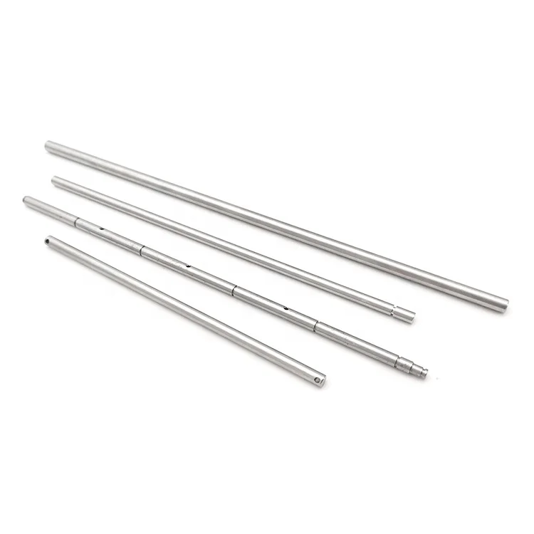 Custom Steel Shaft Hexagon Pin Shaft Aluminum Stainless Brass Shaft for Machinery Components