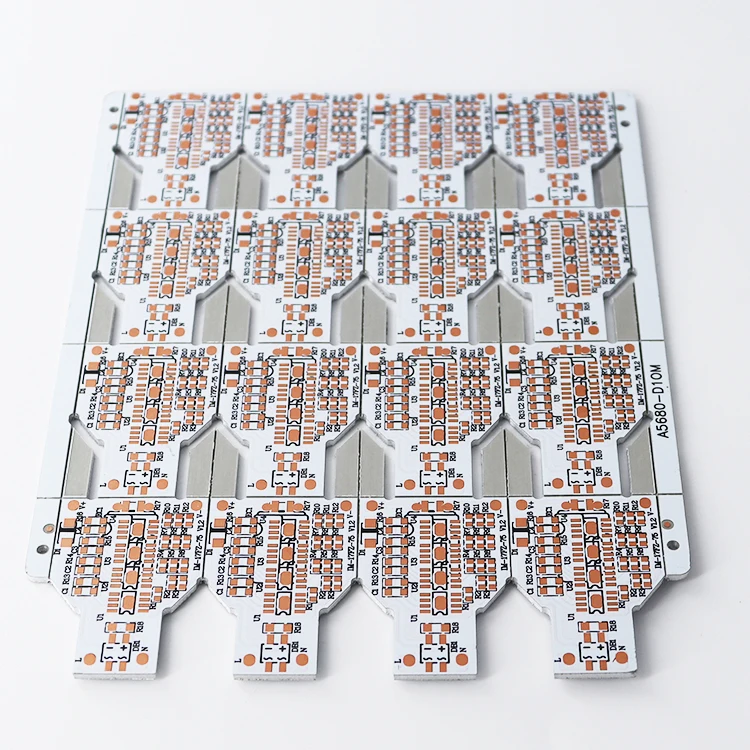 Heavy Aluminum Base Printed Circuit Board, 1.6mm Thickness Heavy Copper Mcpcb, Driver Board Pcb