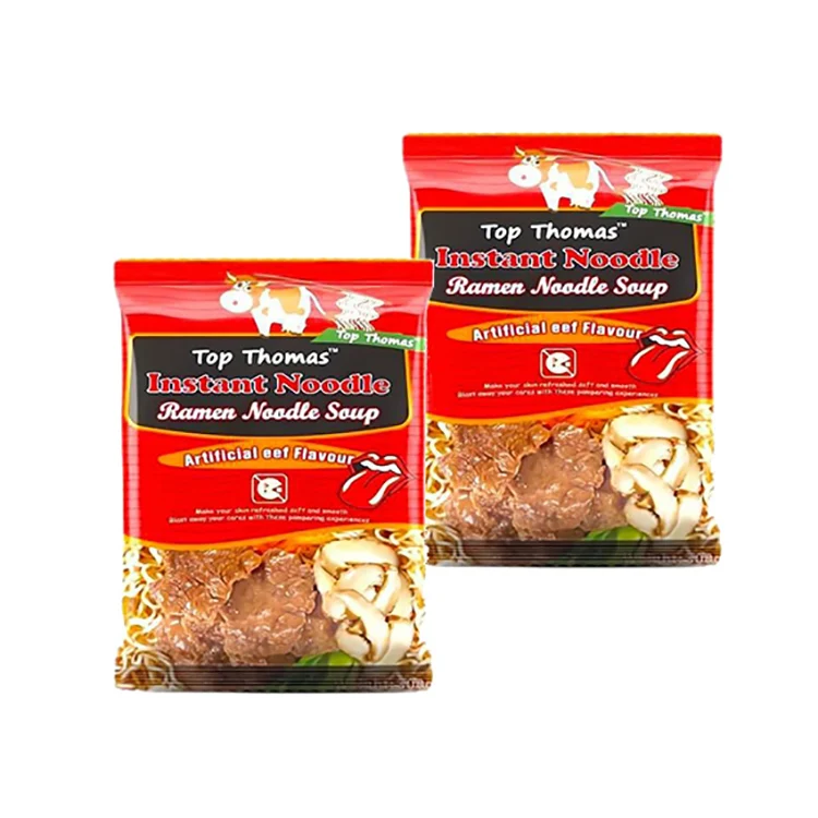 Halal Instant Noodles Chinese Top Thomas Brand Beef Flavor Instant Noodles Wholesale