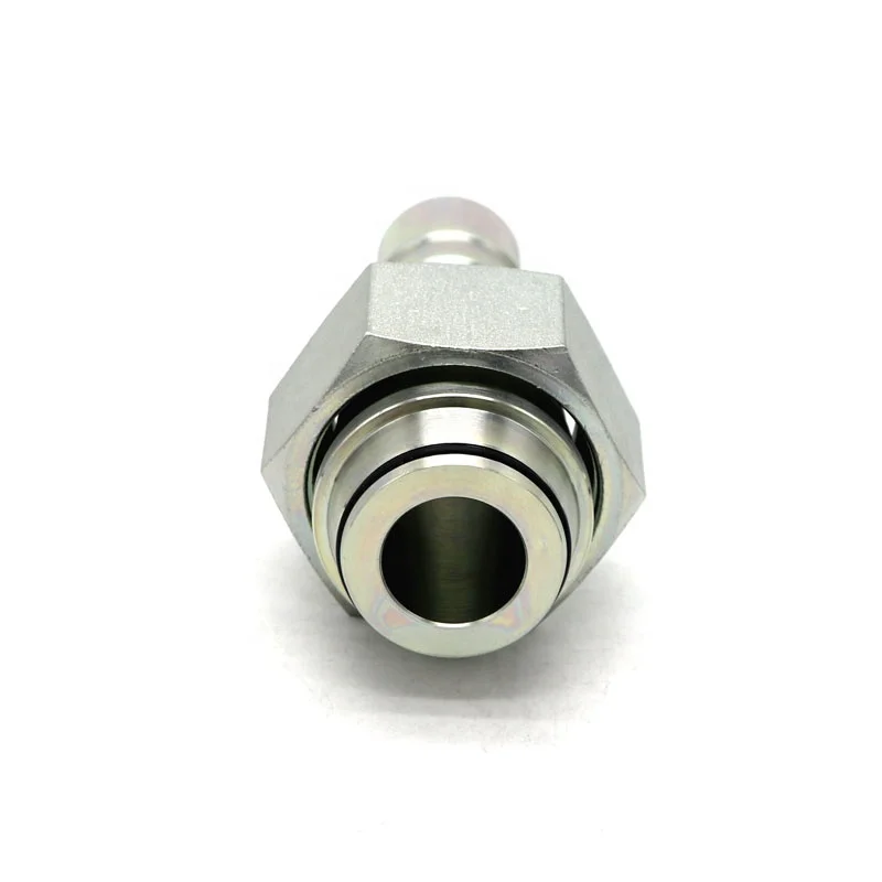 Interlock hydraulic fitting high pressure metric female hydraulic fitting with O-RING H.T. 20513