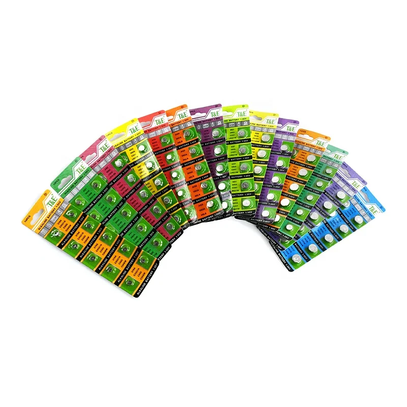 
Alkaline battery AG4 battery button coin cell 