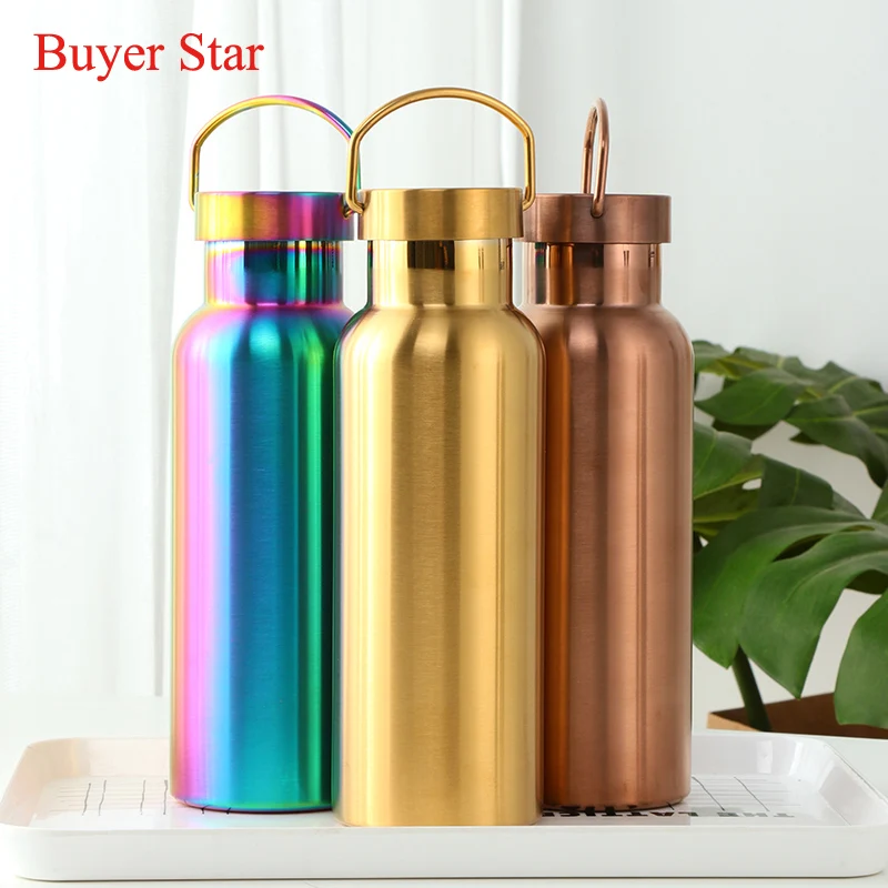 New Design Drinkware Vacuum Sports water bottle Stainless Steel Double Wall Travel Bottle Mugs