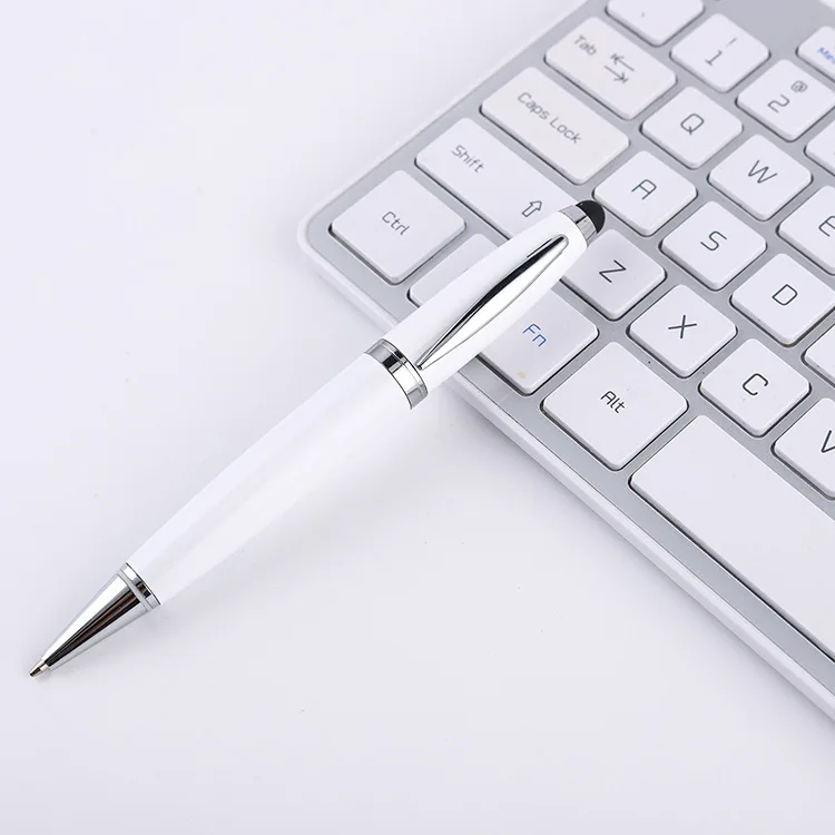 New Custom Wholesale 4 8 16 32 GB Usb Flash Metal Ballpoint Pen Drive