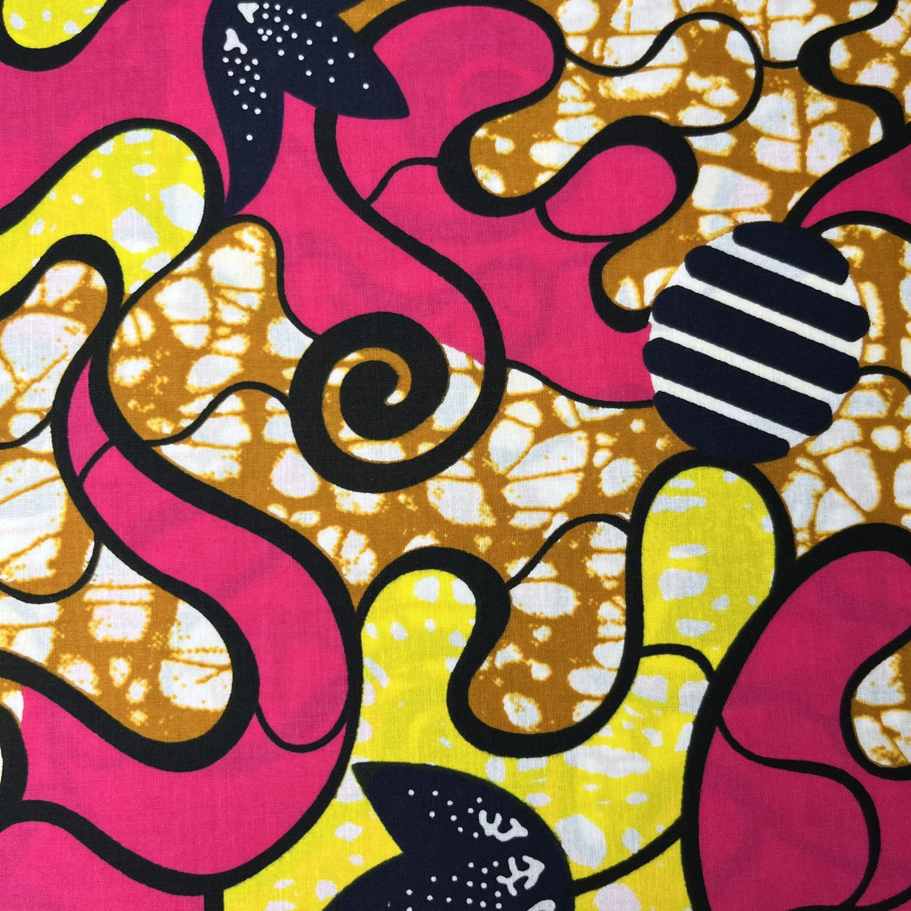 Hot Sale New Model African Java Batik Veritable Cotton Printed Fabric For Wax Cloth