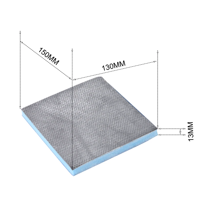 China Factory Large High Quality Clay Car Polishing Pad Magic Clay Pad For Car Cleaning and polishing