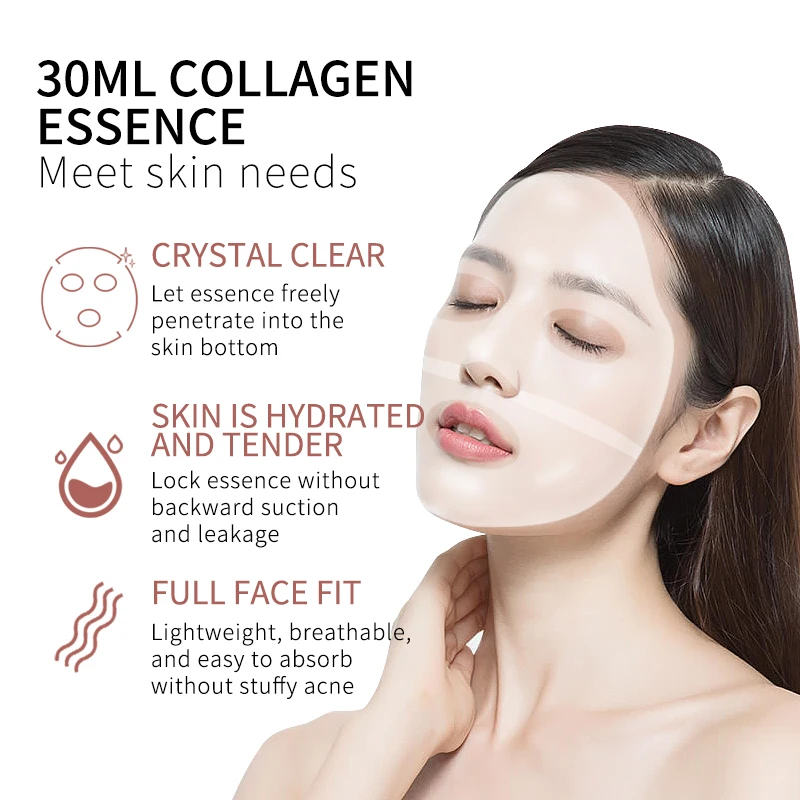 Private label biodance bio collagen mask Jelly Hydrogel Mask anti aging Skin Care Cold  facial  Hydrogel Overnight collagen Mask