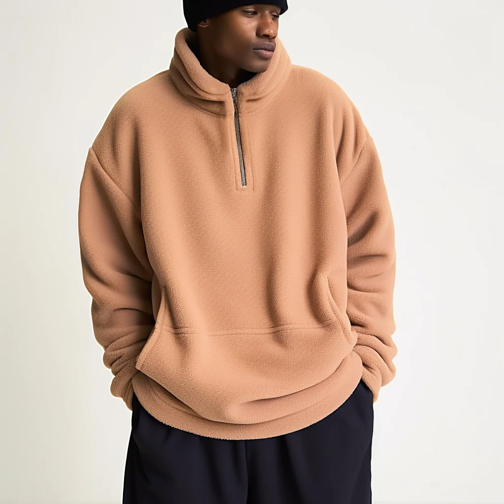 Пользовательские Высокое качество оптовая продажа толстовки пальто куртки поло пуловер полиэстер флисовые куртки для мужчин