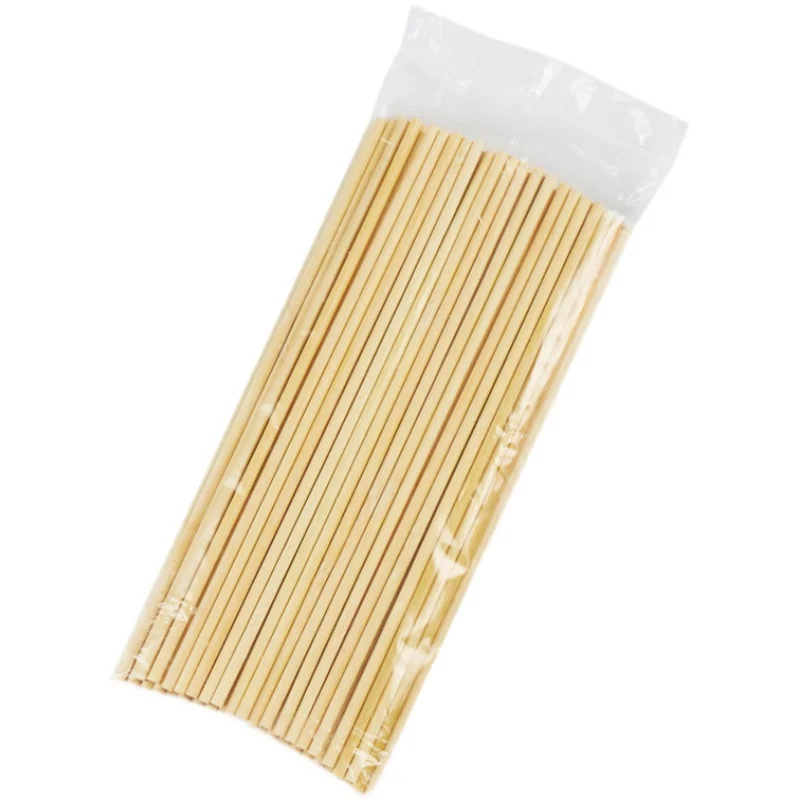 Popular Cheap Price Own Custom Private Label Factory-direct Biodegradable Round Bamboo Skewer for Picnic Barbecue