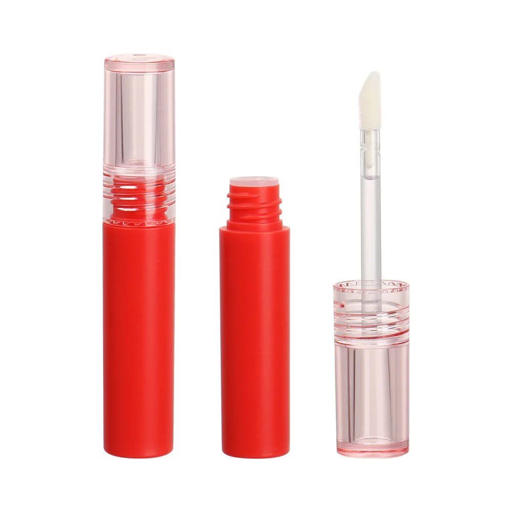 Custom 5ml Lip Gloss Tube Recyclable Empty Lip Gloss Container Lipstick Cosmetic Packaging Custom Color Screen Printing 8ml