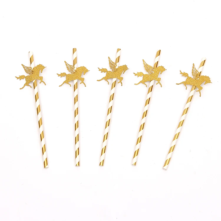 
Factory Wholesale Colorful Stripes Plastic Drinking Straw With Circle 