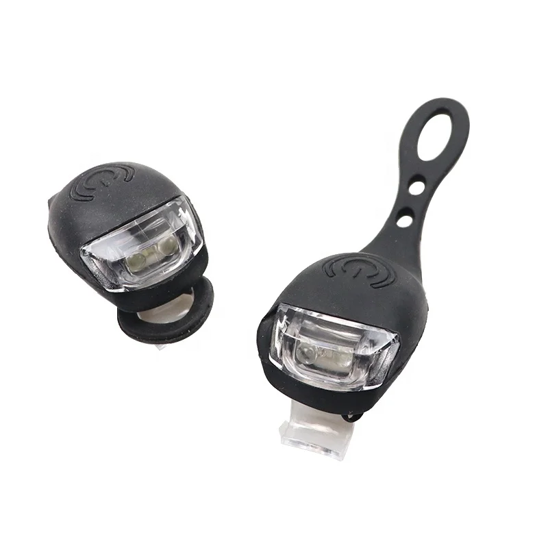 New Design High Capacity Colorful Safety Road Mountain Bike Light Set Helmet Safety Warning Bike Lamp LED Set