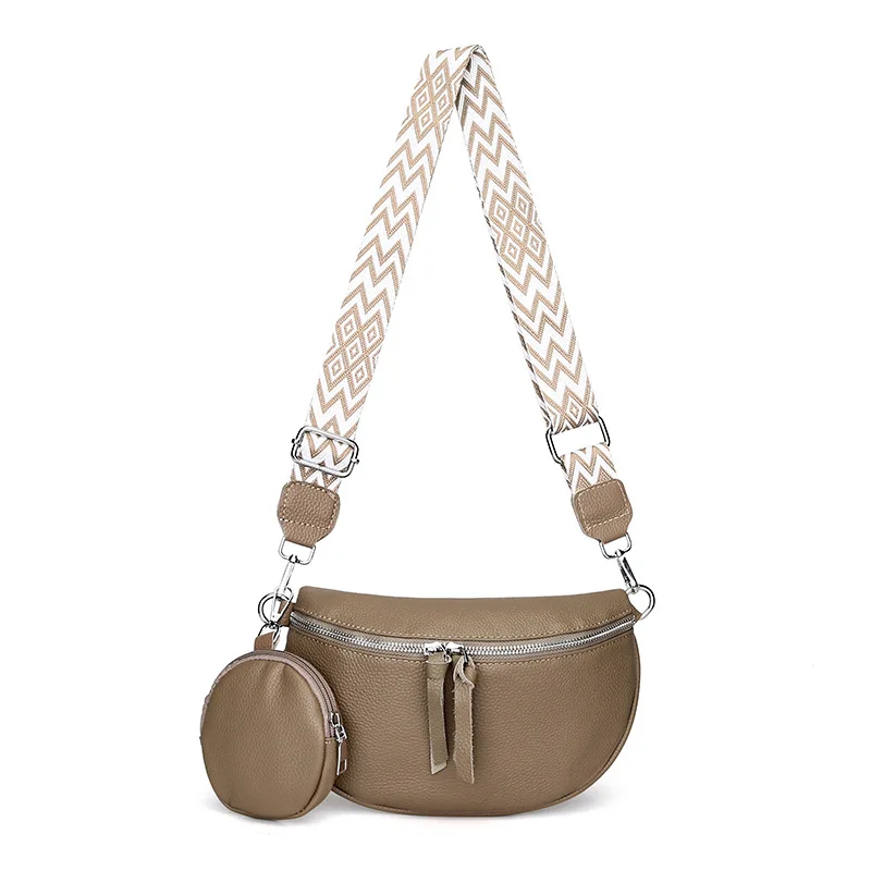 2024 New fashion casual chest bag leisure ladies shoulder bag large capacity cross body bag