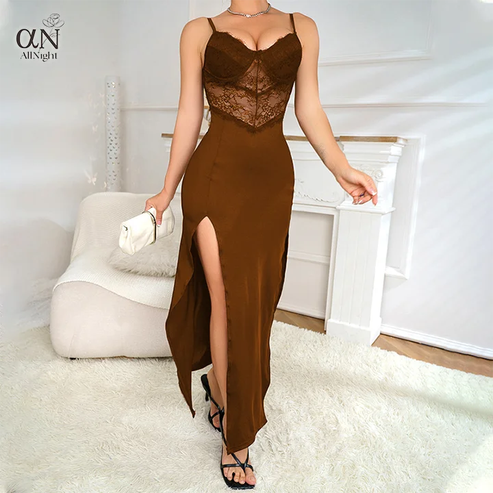 Custom Logo Erotic Transparent Pajamas Women Sleepwear Lace Teddy Baby Doll Babydoll Sexy Lingerie Long Night Dresses For Woman