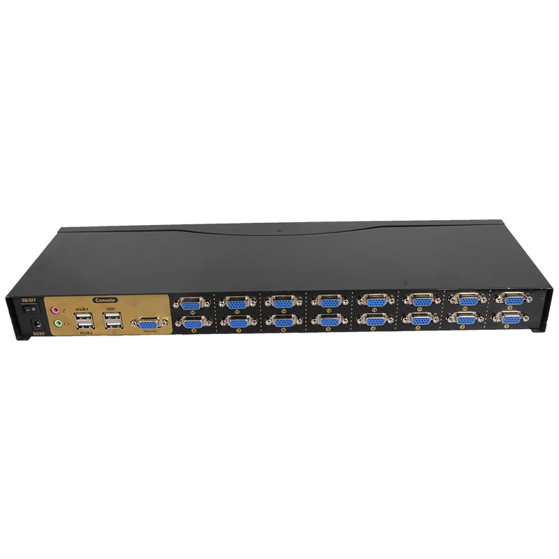 VCOM HDMI KVM переключатель с горячим ключом ИК пульт дистанционного управления 16 Порт USB для