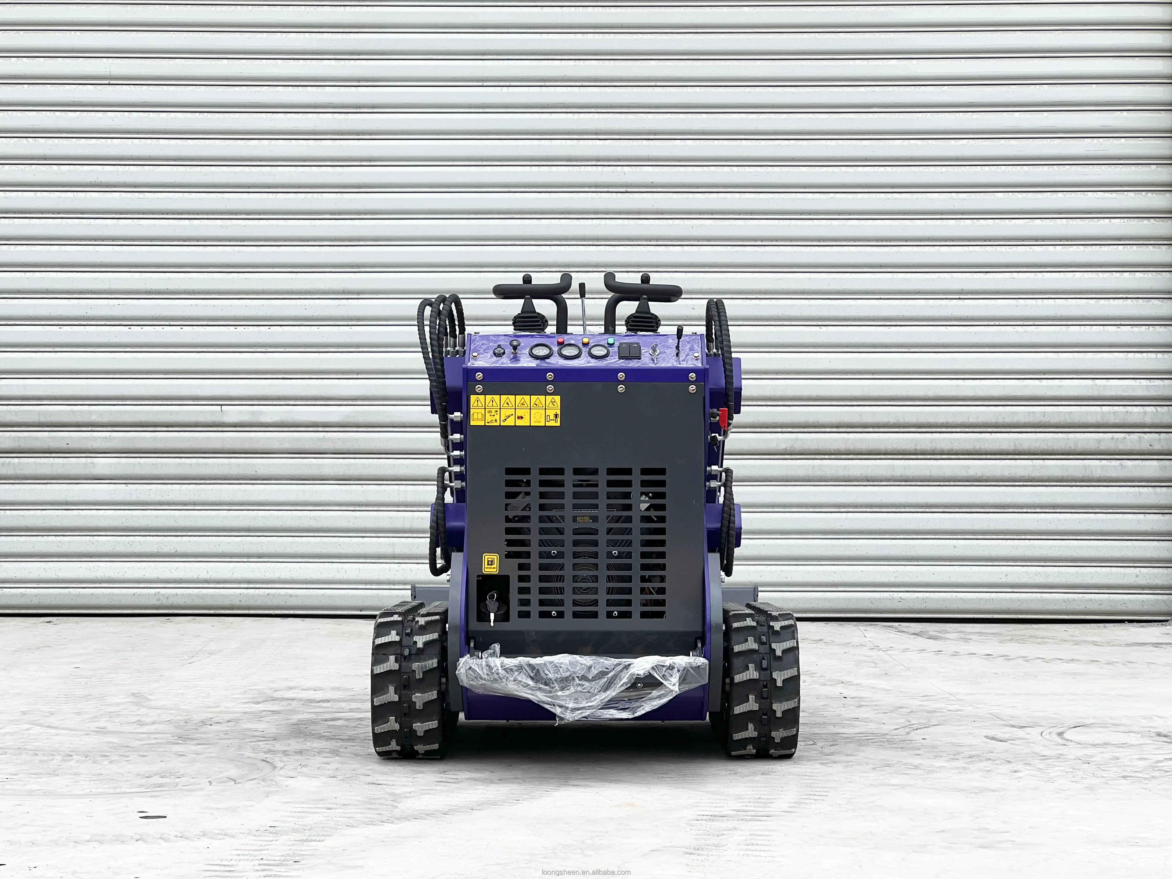 cheap sale CE/epa engine mini skid steer New condition rubber track type  front end skid loader 25hp mini skis steer loaders