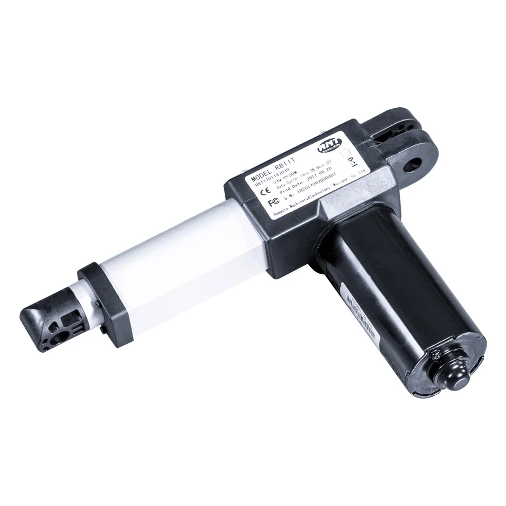 Power Headrest Mechanism Linear Actuator 200mm Stroke 24-29V DC Motor 2000N