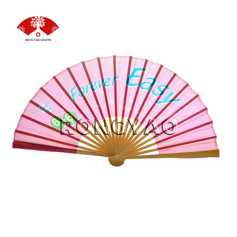 Wholesale Chinese Custom Pride Mini Personalized Paper Bamboo Craft Hand Fan Handmade Wedding Guests Favor Gifts