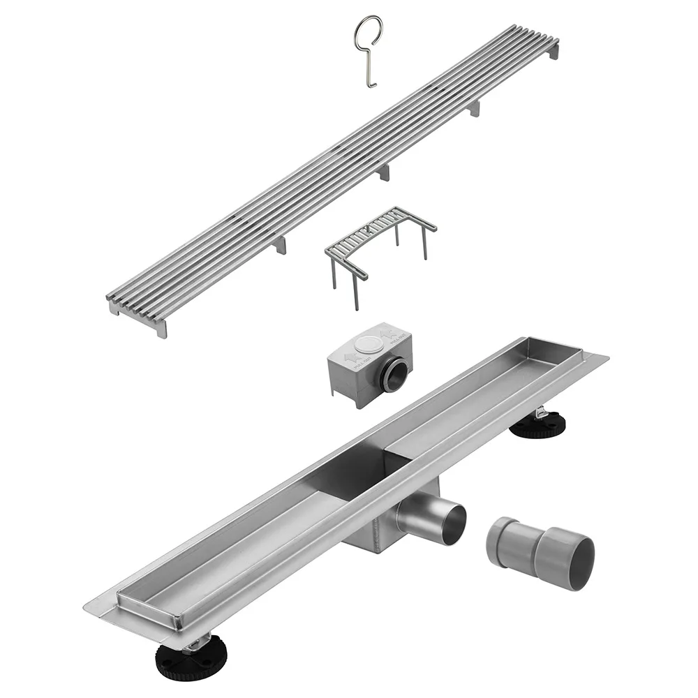 European Certificate High Standard 24/36 Inch Stainless Steel 304 Floor Drain For Groggery Decorative