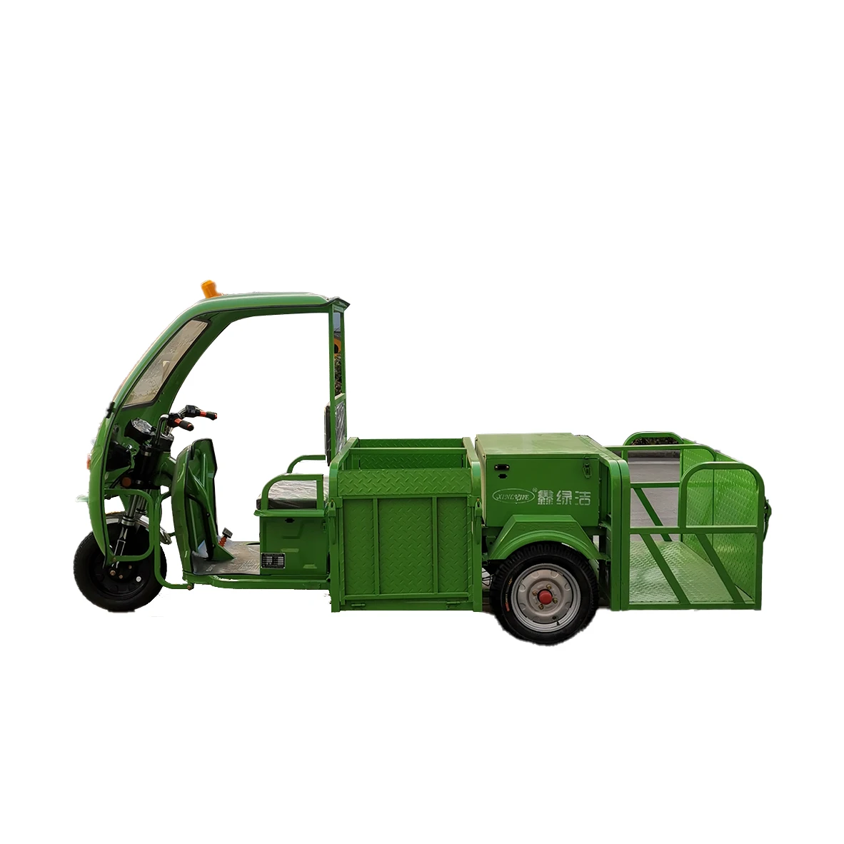 240L Trash can transportation Electric Tricycle Transportable up to 4 pieces