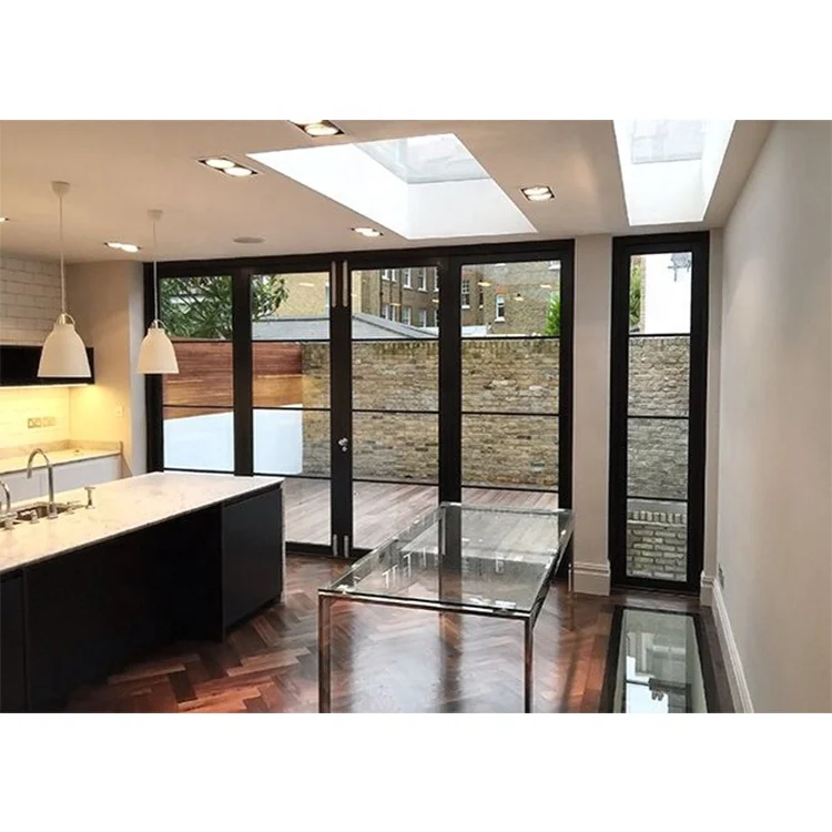 Modern glass house windows exterior framing wrought iron windows large glass french windows door