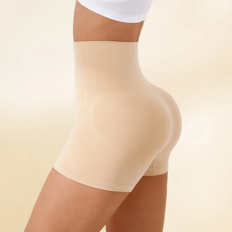 BOJIN High-waisted Hip-lifting Control Panties Women Seamless Slim Fit Pants Female High Elasticity Shapwear