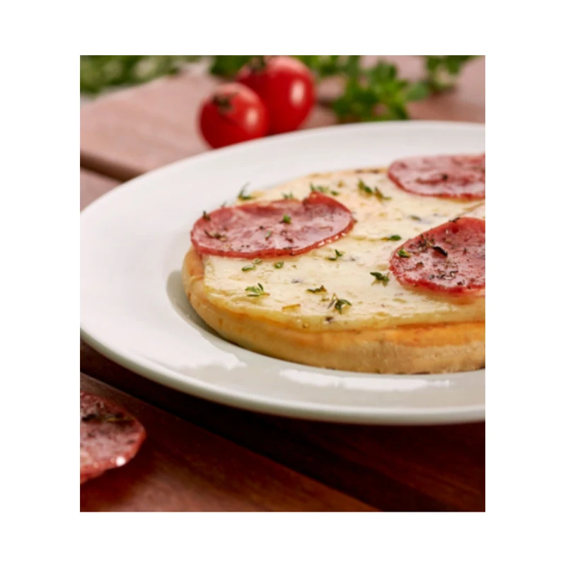 
Delicious and slightly crunchy dough Mini pizza 