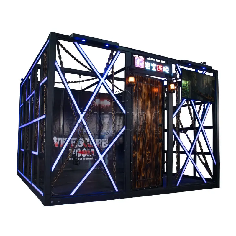 2 Players Shooting Games Machine For Shopping Center VR Arcade Escape room simulator
