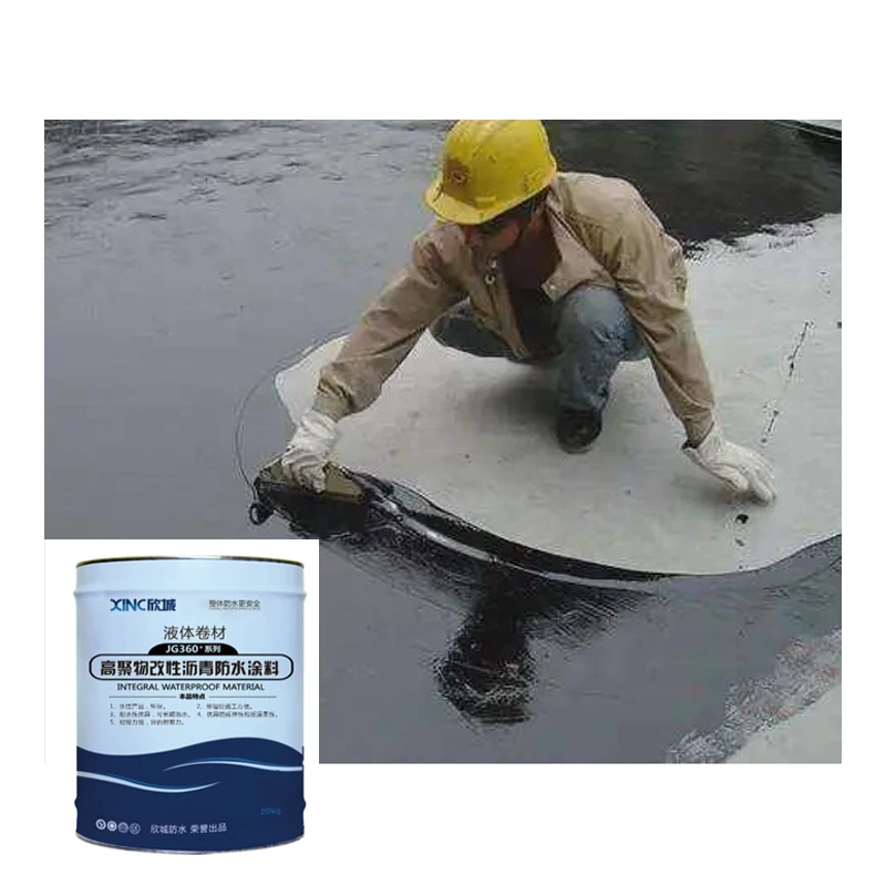 Water-based Industrial Paint Liquid Coil Polymer Modified Asphalt Waterproof Coating