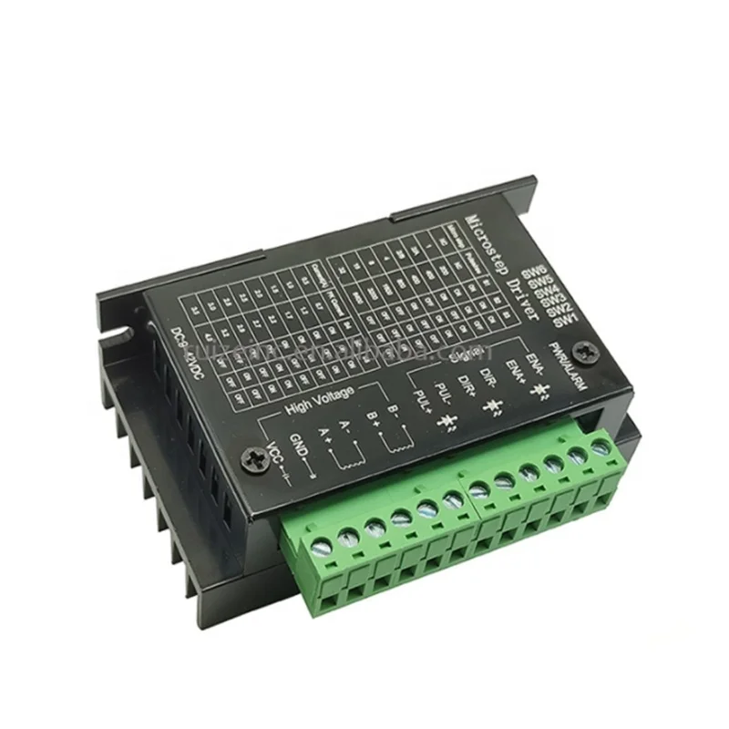 TB6600 Stepper Motor Driver Controller 4A 9~42V TTL 16-Step CNC 1 Axis NEW Upgraded Version of the 42/57/86 Stepper Motor