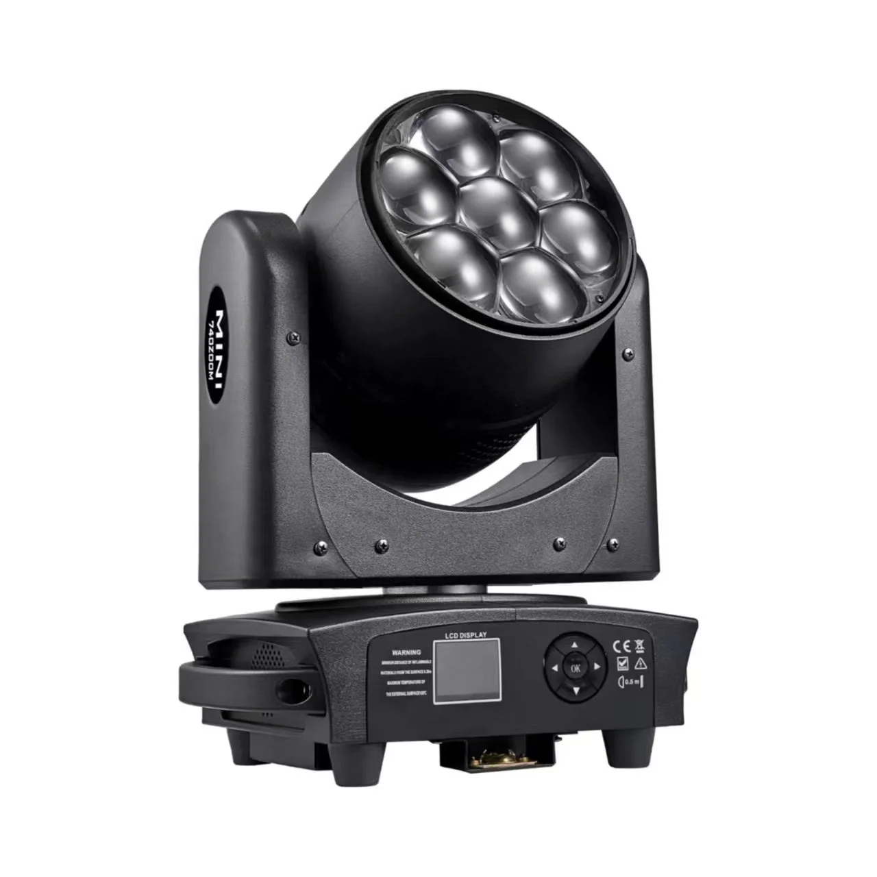 CTO effects lighting artnet dmx led zoom wash moving 7x40w high power beam moving lighting with ring control