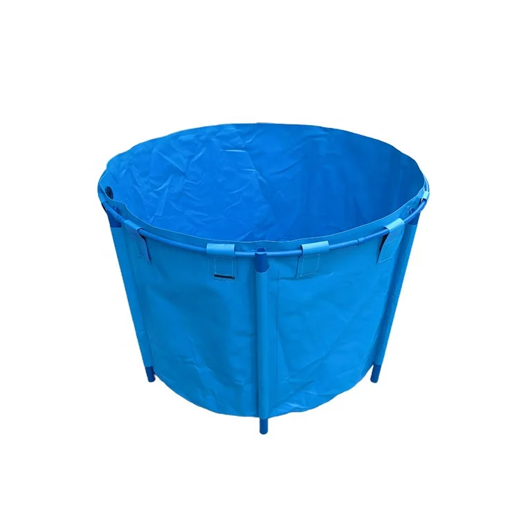 Round PVC waterproof custom tarpaulin fish swimming pool fisn tank  for fish pond