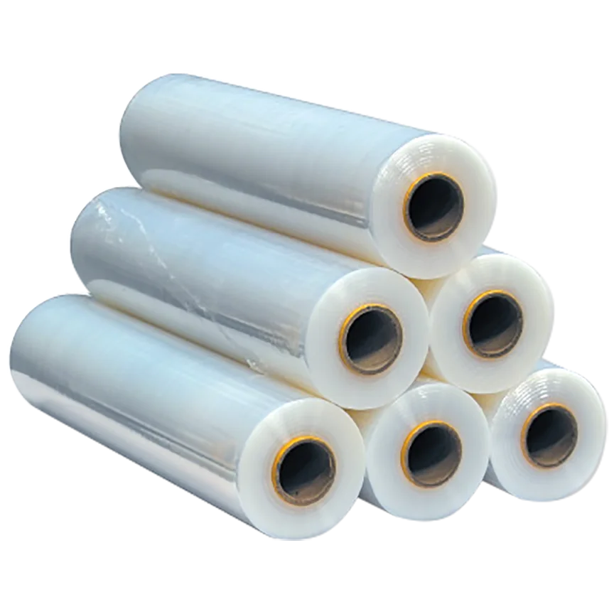 Factory Wholesale Low Density Self-adhesive Transparent Pallet Wrap Stretch Film
