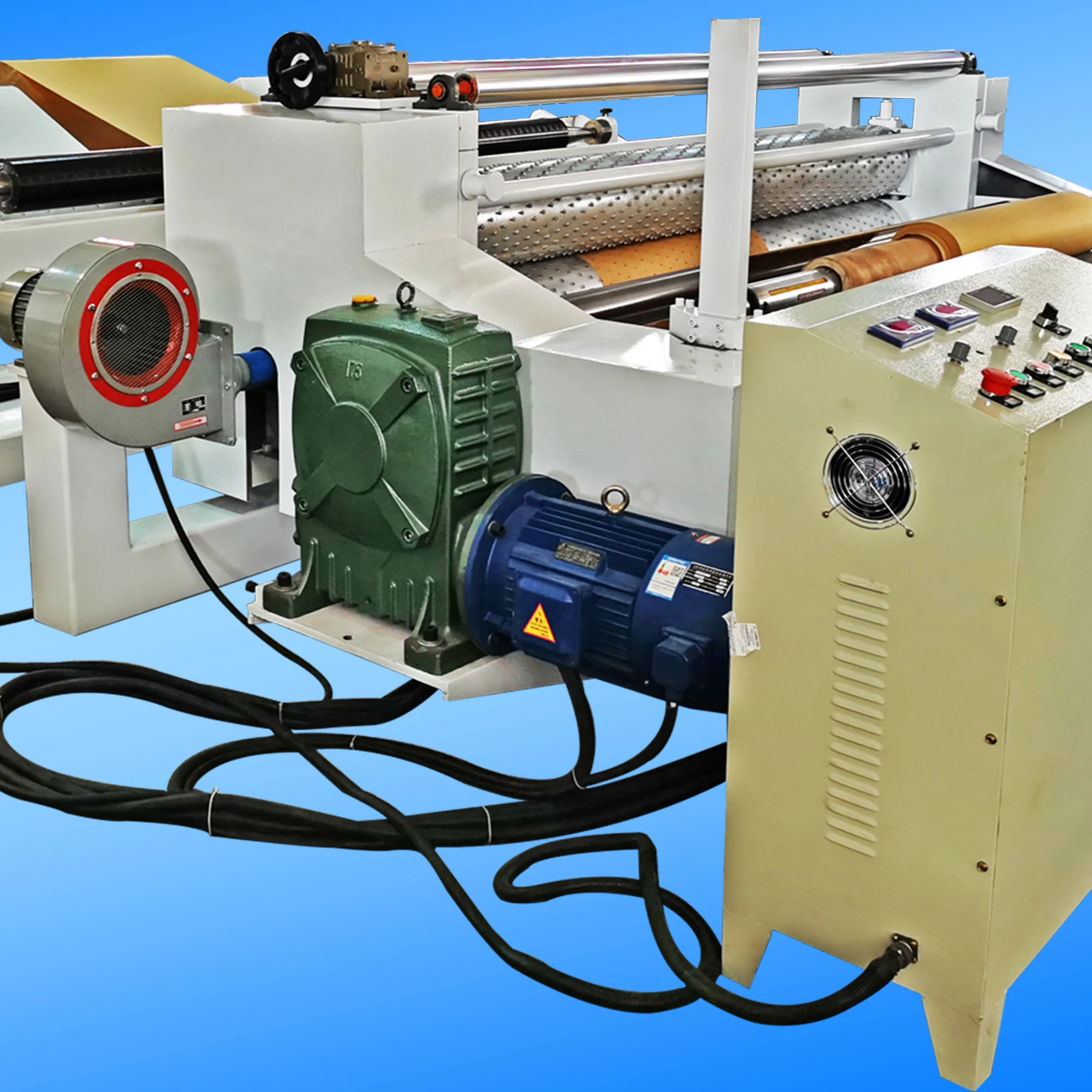 COLOR PAPER AND METALLIC PAPER EMBOSSING MACHINE