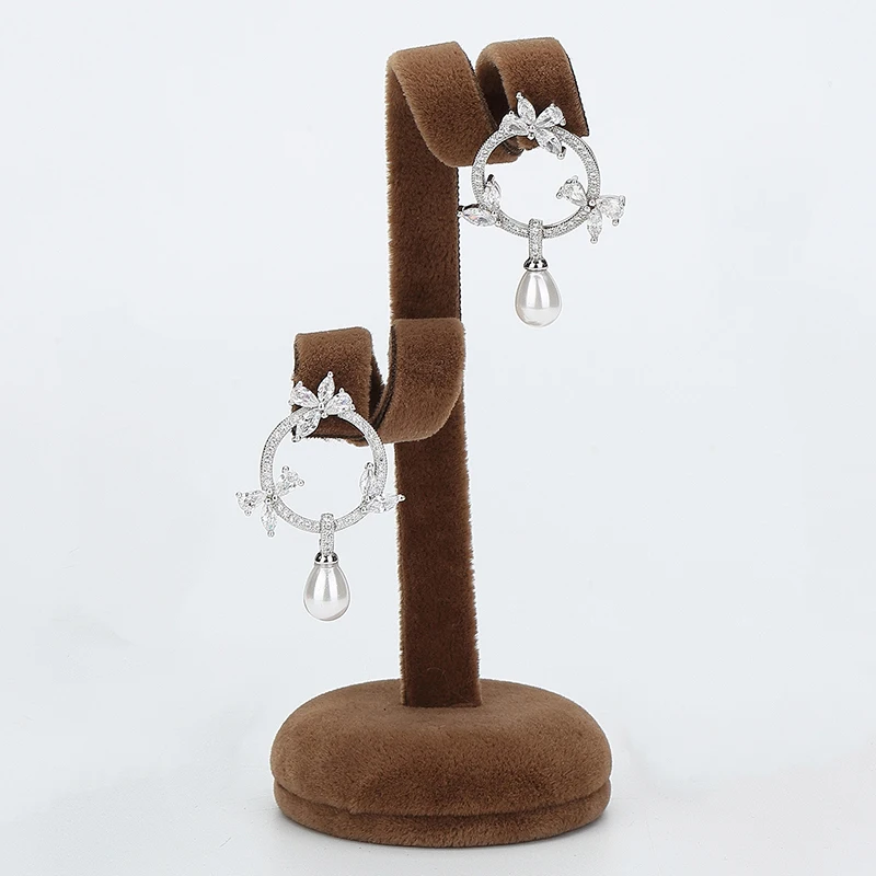 Витрина для ювелирных изделий на заказ, стойка для сережек-гвоздиков, подставка для сережек