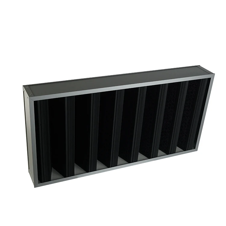 Carbon Filter with metal frame charcoal filter Honeycomb filter Odor Smell Remove panel coconut carbon