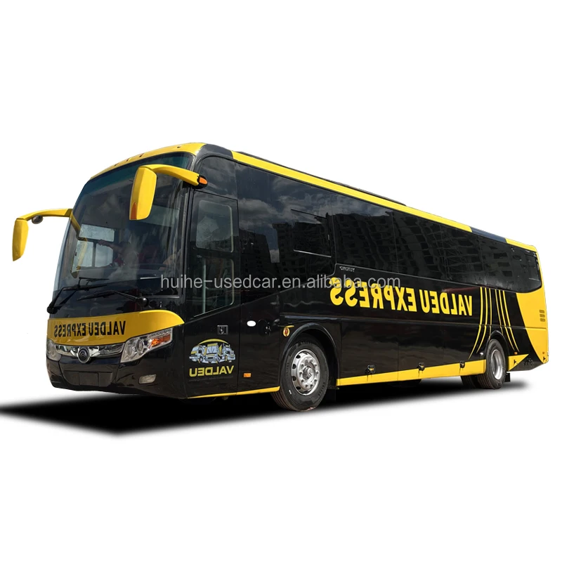 70 seats passenger seats right hand drive ZK6127D coach bus with TV Screens and USB charging port