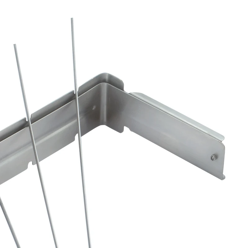 
Stainless Steel Rib Roast Rack Shish Kabob Skewers Flat BBQ Metal Skewers for Grilling Rotatable BBQ Skewers set of 7pcs 