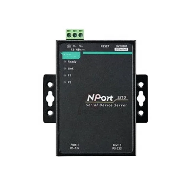 Промышленный Ethernet-коммутатор MOXA, NPort 5210 RS232 422 485, последовательный порт сервера в наличии