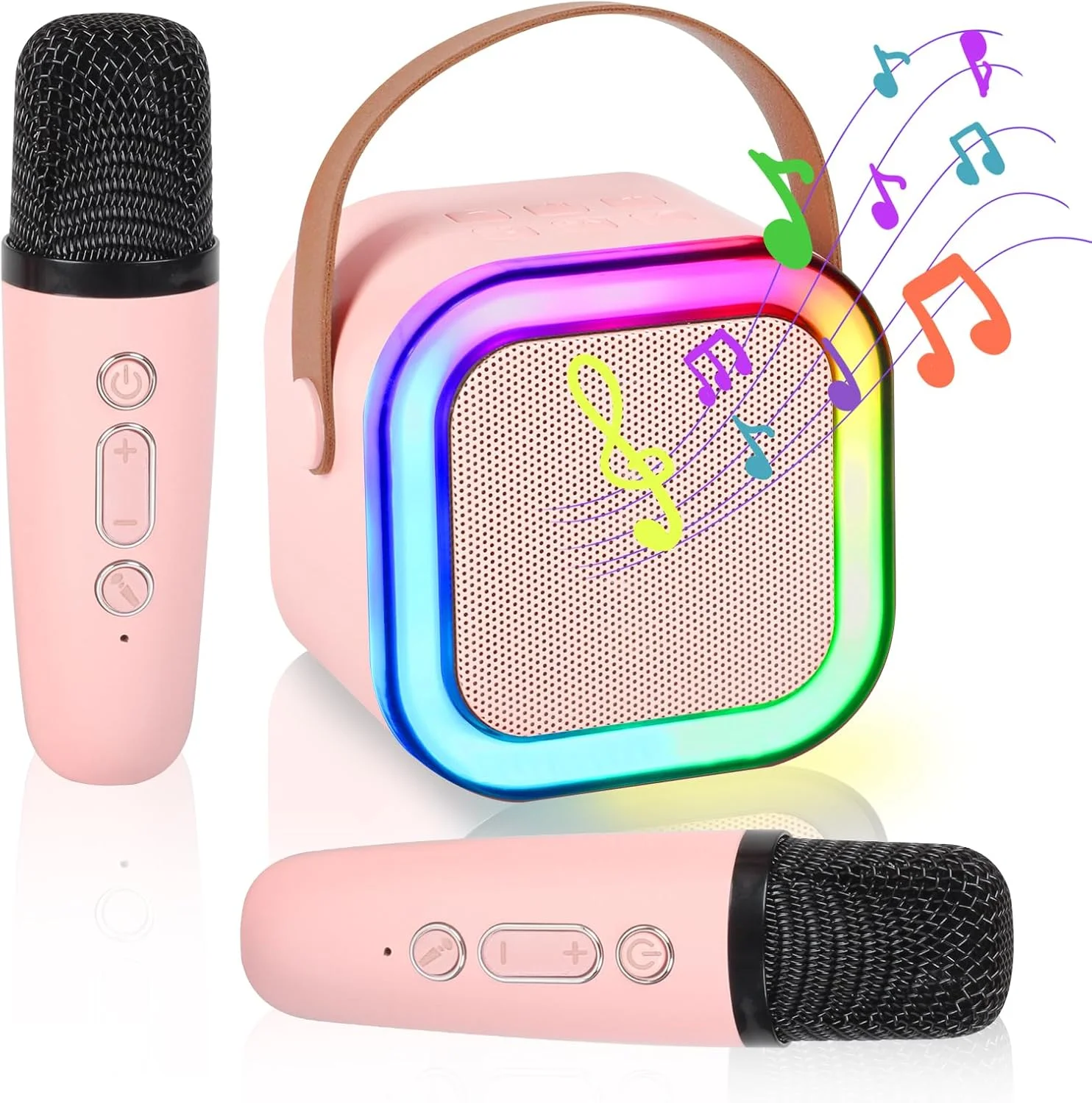 ML  Wholesale Superior Perfect karaoke Speaker With Mic Wireless Mic Audio Sound Equipment Wireless For Karaoke
