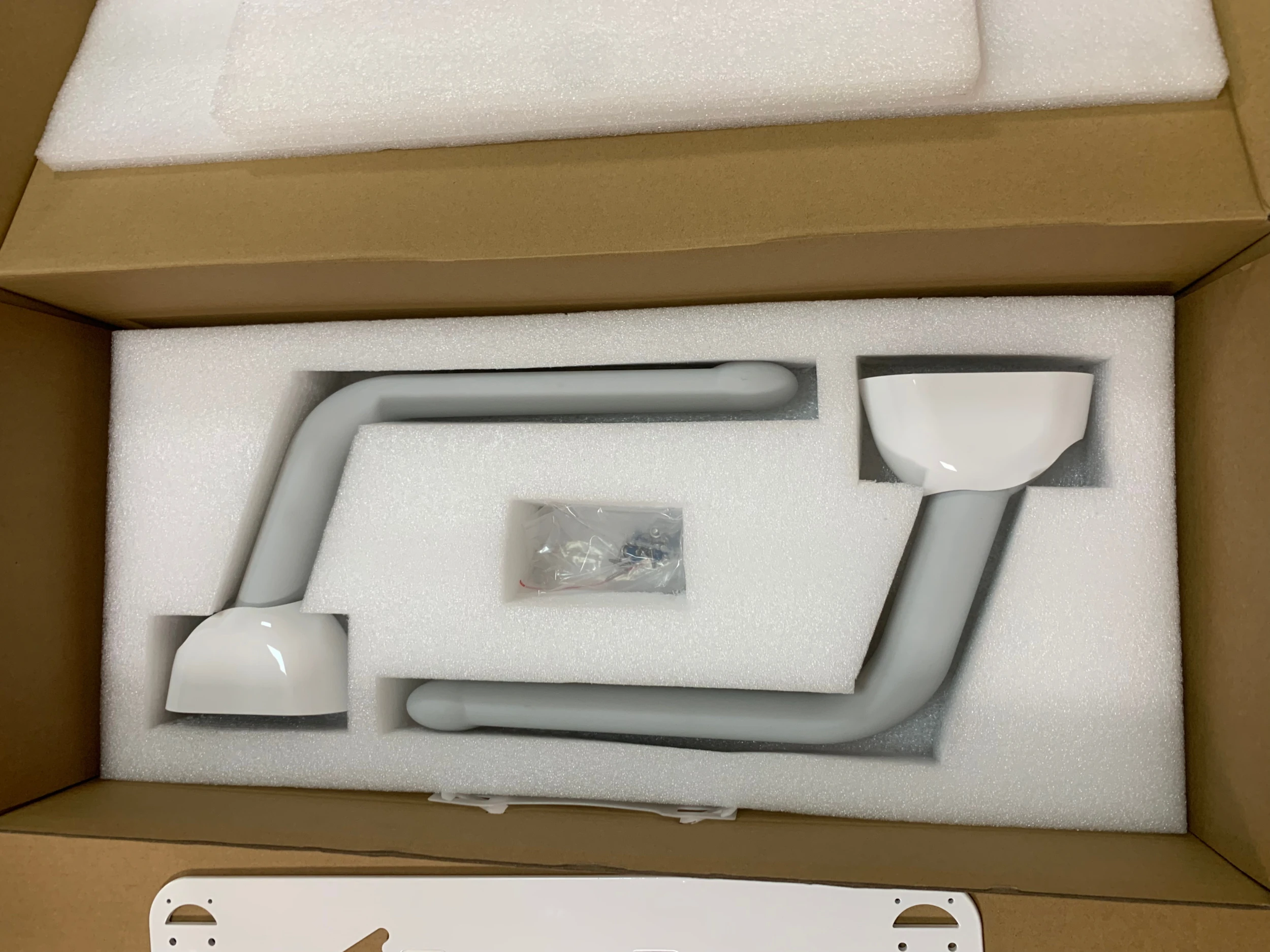 Toilet Safety Rails for Elderly, Handicap Toilet Frame with Handles  Adjustable Bathroom aluminum hand railing