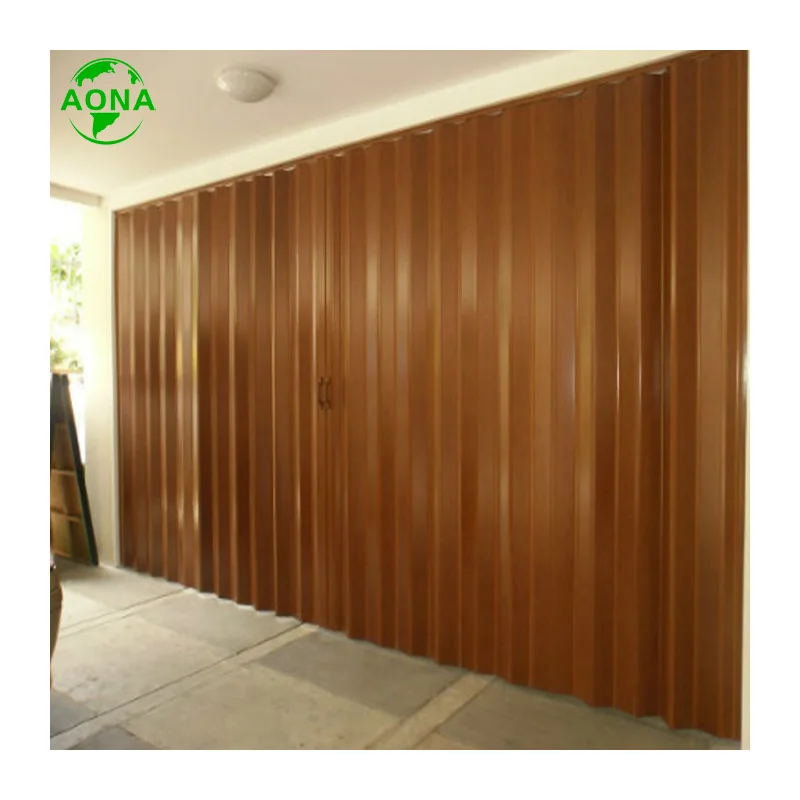 Alibaba China Supplier Pvc Bifold Door Accordion Door For Bathroom And Bedroom