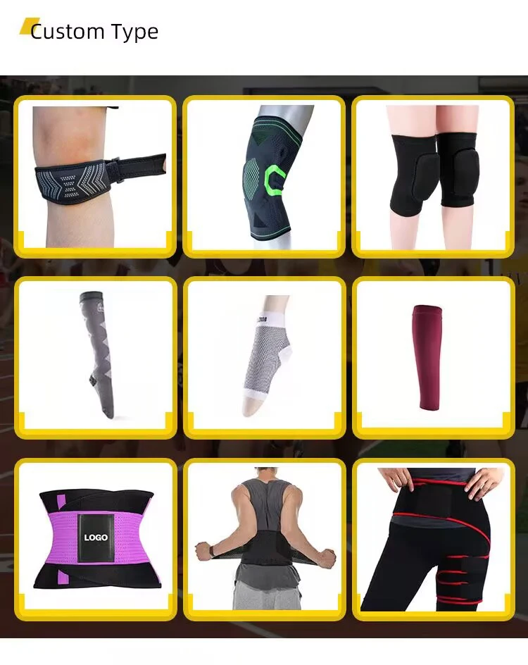 Quality Product Sport Support Knee And Elbow Pads Knee Brace Gym Knee Protection