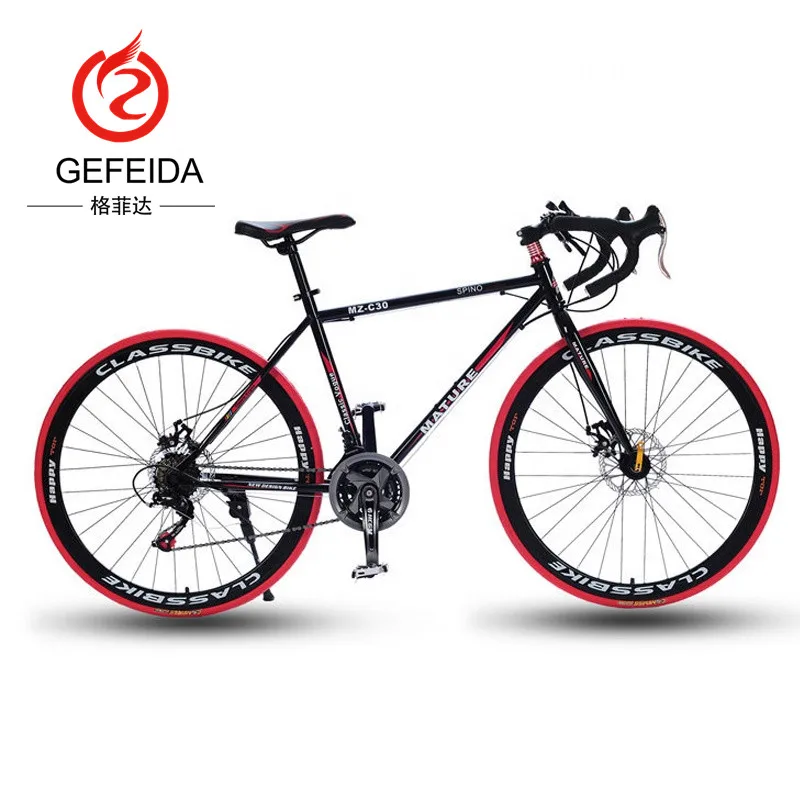 OEM custom China road bike bicycle/wholesale cheap 700c road bikes /high quality race roadbike cycle with disc brake