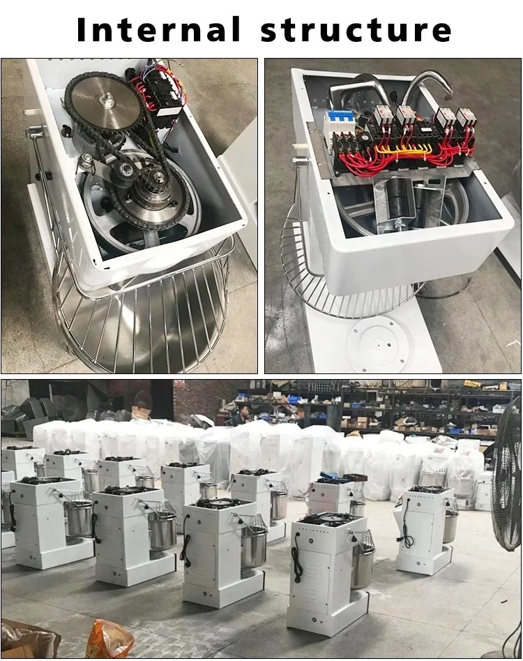 spiral dough mixer 40 kg flour / spiral dough mixer 100kg / industrial cake doughs mixer used
