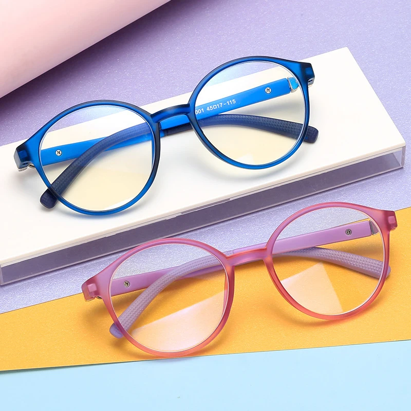 School network class new fashion 360 degree spring hinge children computer glasses kids anti blue glasses
