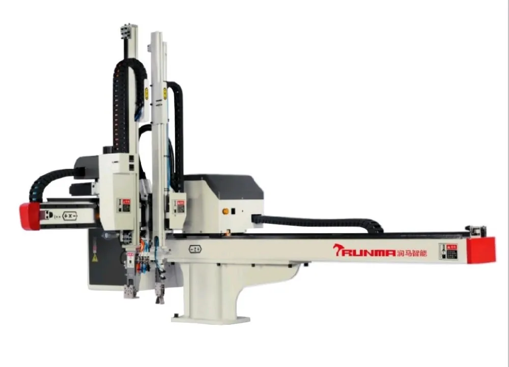 Одна ось горизонтальный робот-манипулятор для термопластавтомата