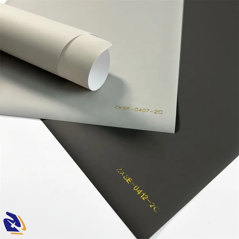 Acrylic Use PVC Solid Decorative Films Flat Surface PVC Foil For Interior Decor Cabinet Use PUR Lamination