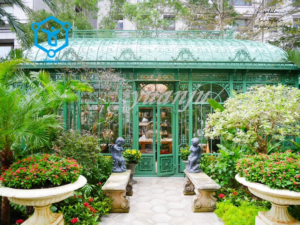 Outdoor Large Wrought Iron Garden Gazebo Metal Garden Pavilion for Sale